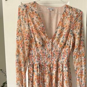 Patrons of Peace Long-Sleeved Maxi Dress